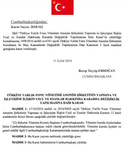 varlık fonu yönetim yapısı