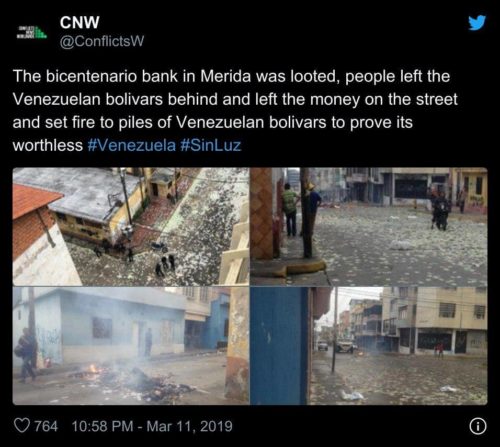 Venezüela banka soygunu