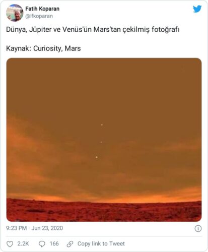 mars dünya venüs jüpiter