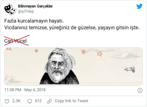 Vicdanınız temizse Yüreğiniz de güzelse yaşayın gitsin işte