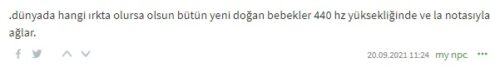 yeni doğan bebek 440 hz ağlama