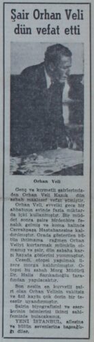 yeni istanbul gazetesi 16 Kasım 1950