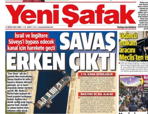 yenisafak savaş erken çıktı