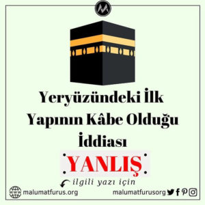 yeryüzündeki ilk yapı