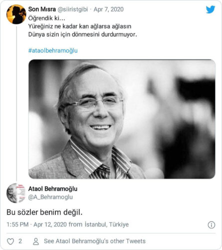 Yüreğiniz ne kadar kan ağlarsa ağlasın Dünya