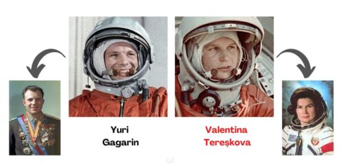 yuri gagarin valentina tereskova