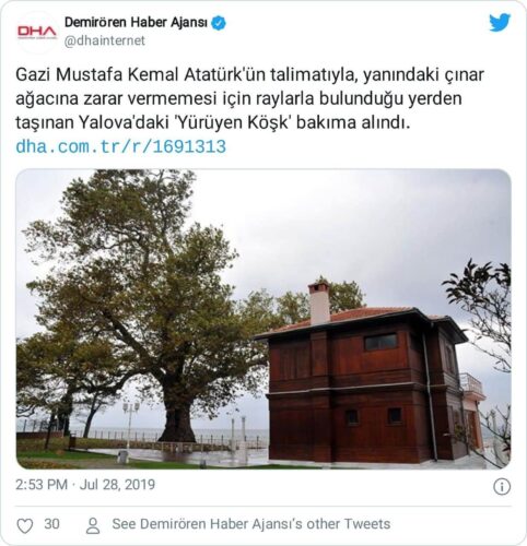 yürüyen köşk hikayesi