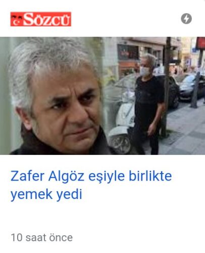 zafer algöz eşiyle yemek yedi