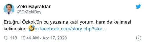 zeki bayraktar paylaşımı