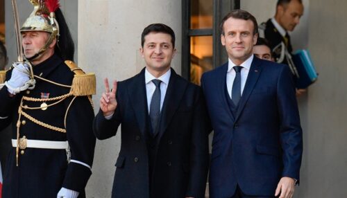 zelenskiy macron