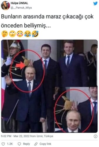 zelenskiy putin isaret