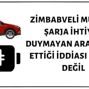 Sangulani Maxwell Chikumbutso Adlı Zimbabveli Mucidin Şarja İhtiyaç Duymayan Elektrikli Araba İcat Ettiği İddiası Asılsız